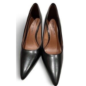Christian Siriano Women's Black Heel Dress Shoes Stiletto Pumps Shoe Size 8.5
